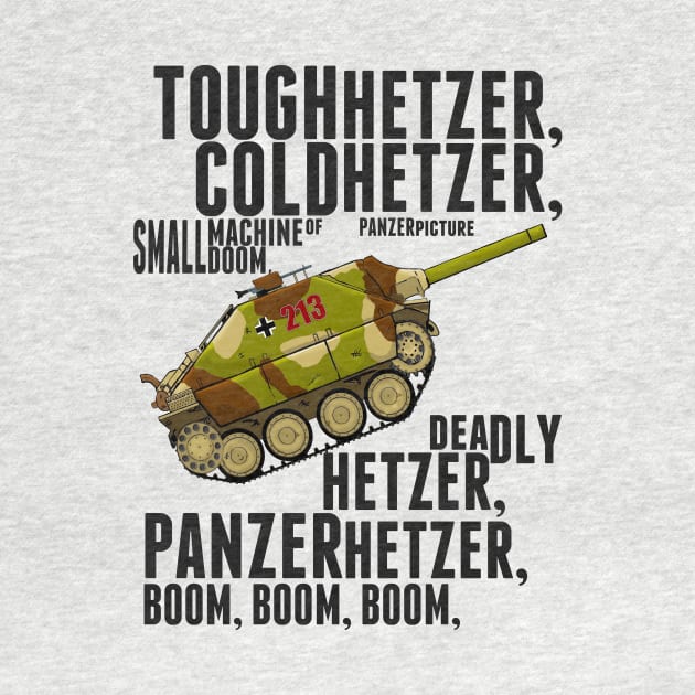 Tough Hetzer Cold Hetzer by Panzerpicture